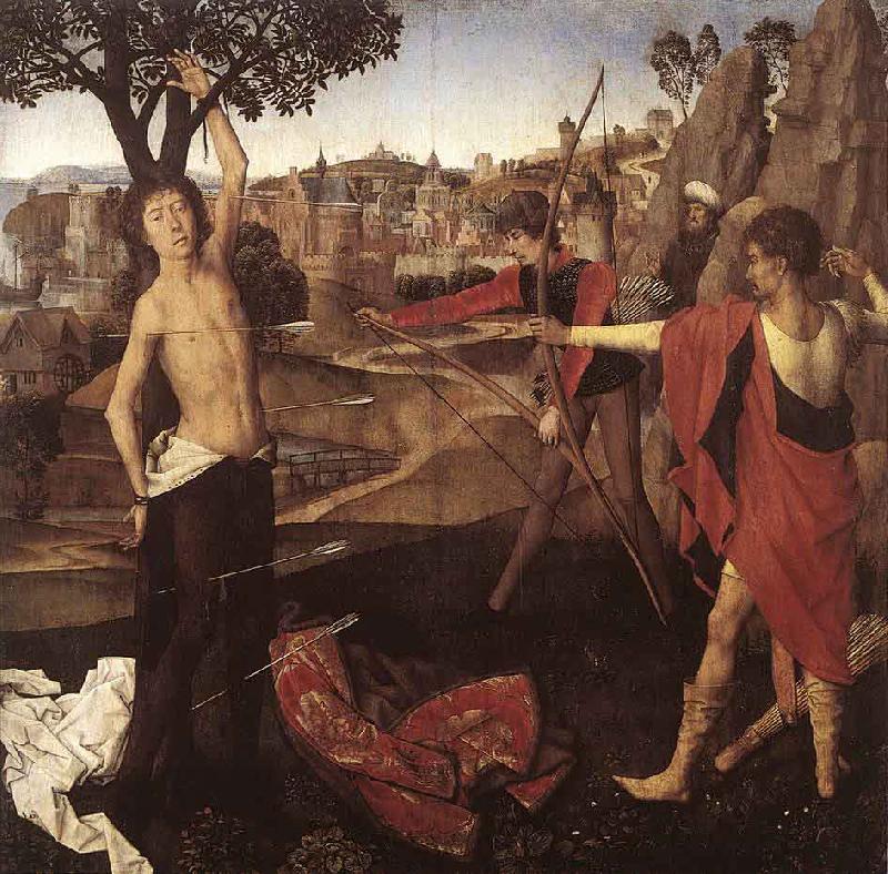 Hans Memling The Martyrdom of St Sebastian China oil painting art